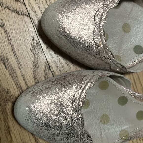 BODEN GOLD SHIMMERY ANLE‎ STRAPS SANDALS SIZE 9 - Picture 6 of 6